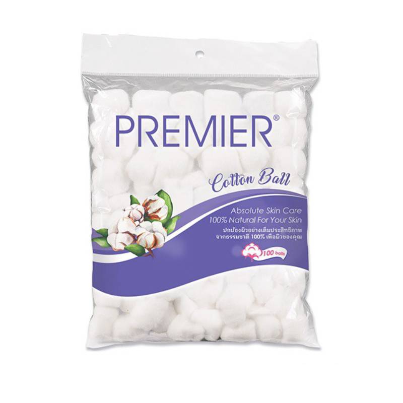 Premier Cotton Ball 100s - DoctorOnCall Online Pharmacy