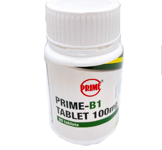 Prime Vitamin B1 100mg Tablet 90s - DoctorOnCall Farmasi Online