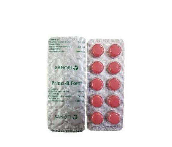 Princi B Fort Tablet 10s (strip) - DoctorOnCall Online Pharmacy