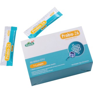 Nutraplus Probio-26 50Billion CFU + Lutein Sachet 30s FOC 10s - DoctorOnCall Online Pharmacy