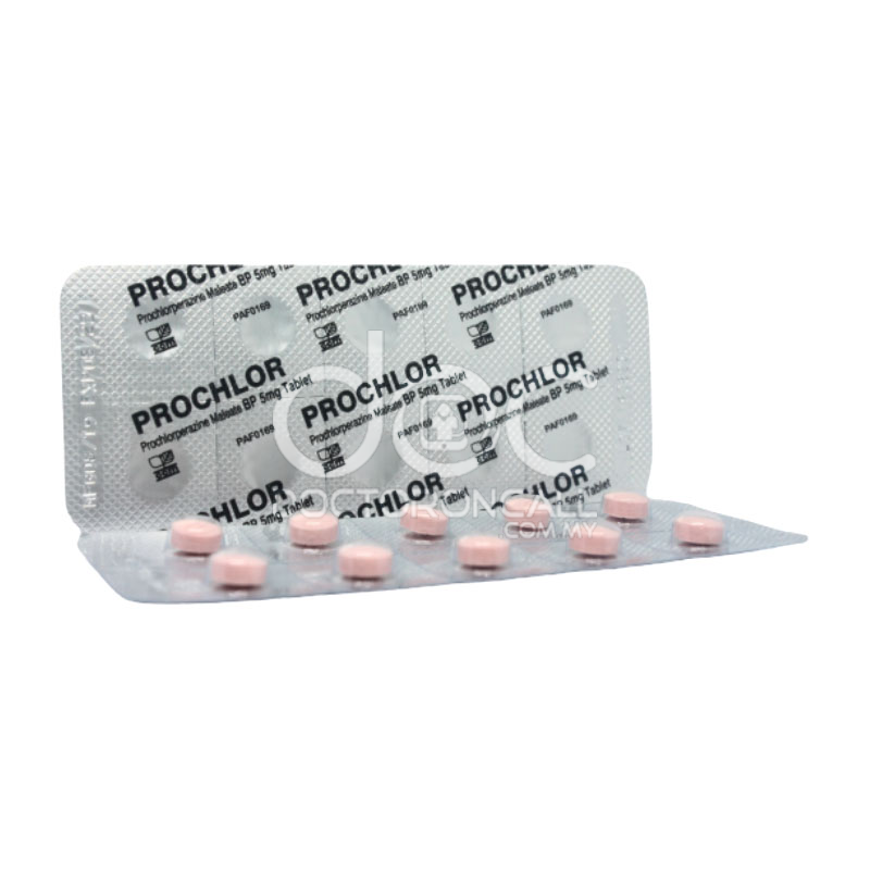 Duopharma Prochlor 5mg Tablet 10s (strip) - DoctorOnCall Online Pharmacy