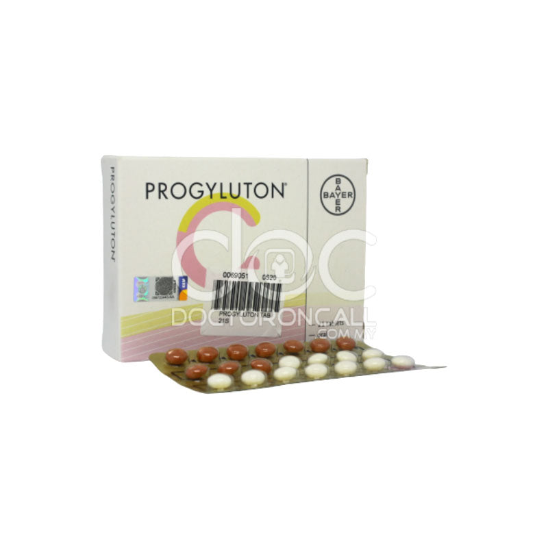 Progyluton Tablet 21s - DoctorOnCall Farmasi Online