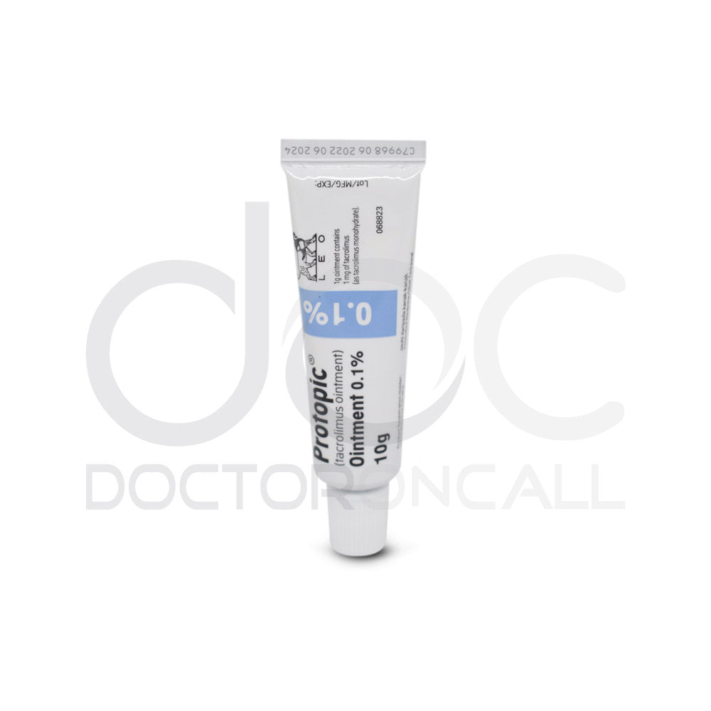 Protopic 0.1% Ointment 10g - DoctorOnCall Farmasi Online