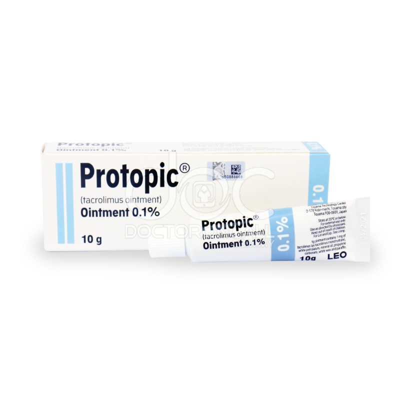 Protopic 0.1% Ointment 10g - DoctorOnCall Online Pharmacy