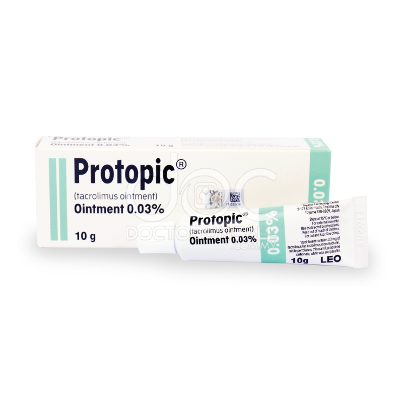 Protopic 0.03% Ointment 10g - DoctorOnCall Online Pharmacy