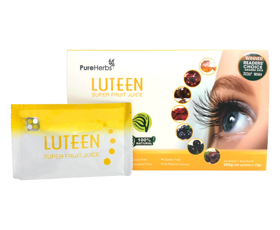 Pureherbs Luteen Super Fruit Juice 20s - DoctorOnCall Farmasi Online