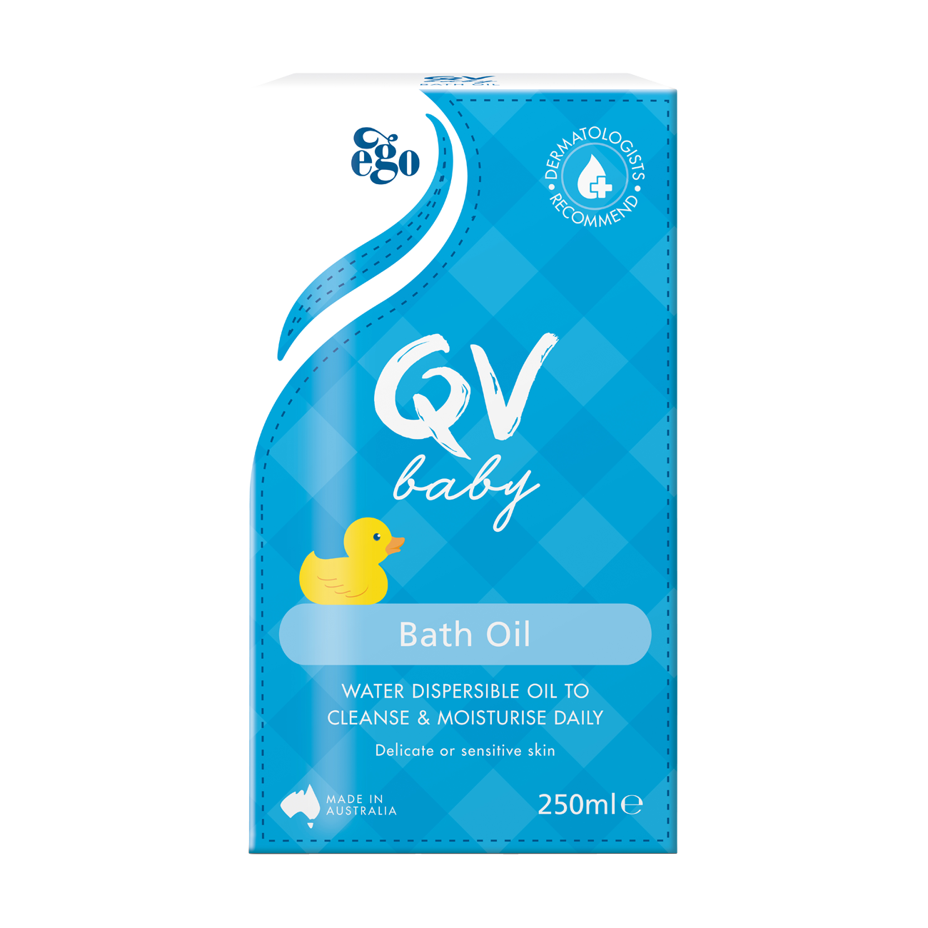 Ego QV Baby Bath Oil 250ml - DoctorOnCall Farmasi Online