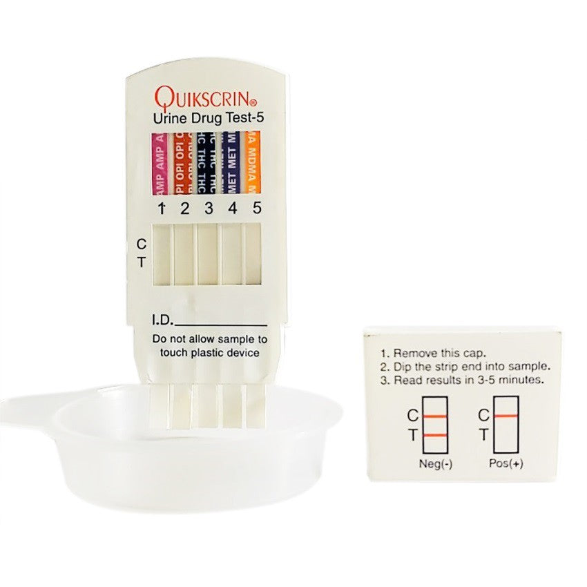 Quikscrin Urine Drug Test-5 1s - DoctorOnCall Online Pharmacy