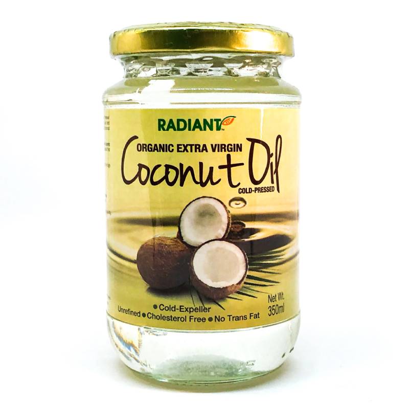 Radiant Organic Extra Virgin Coconut Oil 350ml - DoctorOnCall Online Pharmacy