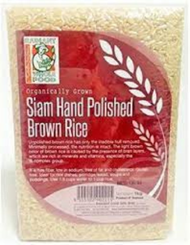 Radiant Siam Hand Polished Brown Rice 1kg - DoctorOnCall Online Pharmacy