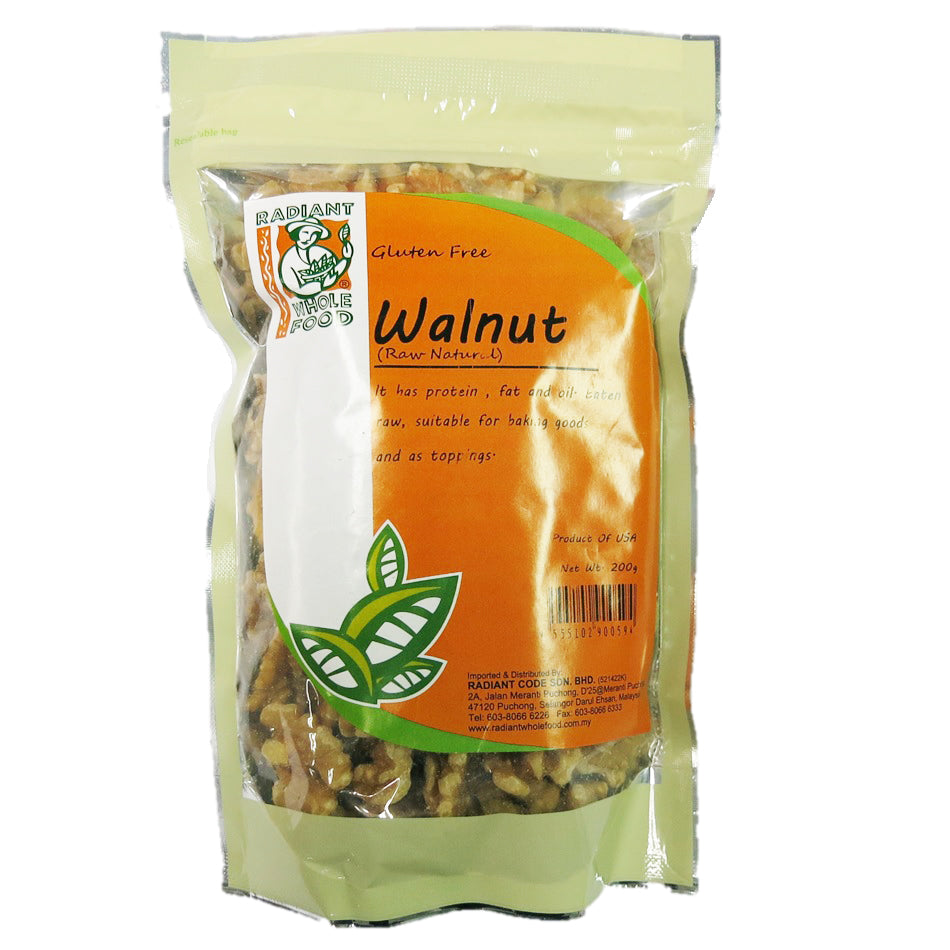 Radiant Natural Walnut 200g - DoctorOnCall Online Pharmacy