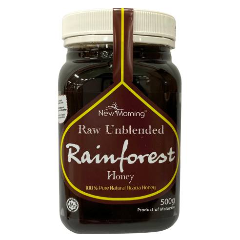 New Morning Raw Unblended Rainforest Honey - 500g - DoctorOnCall Online Pharmacy