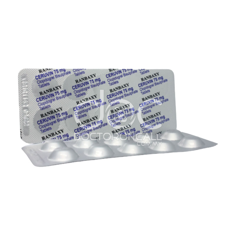 Ranbaxy Ceruvin 75mg Tablet 10s (strip) - DoctorOnCall Farmasi Online