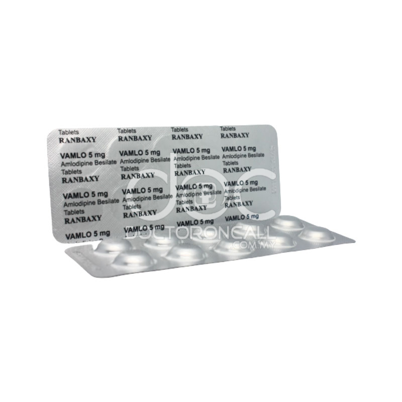 Ranbaxy Vamlo 5mg Tablet 100s - DoctorOnCall Online Pharmacy