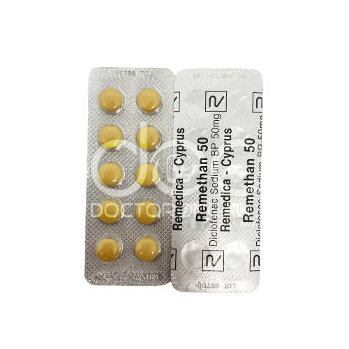 Remethan 50mg Tablet 10s (strip) - DoctorOnCall Online Pharmacy