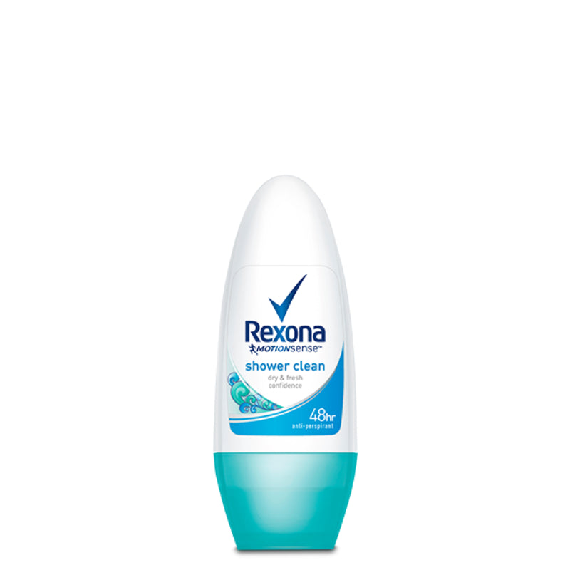 Rexona Women Shower Clean Roll On 50ml - DoctorOnCall Farmasi Online