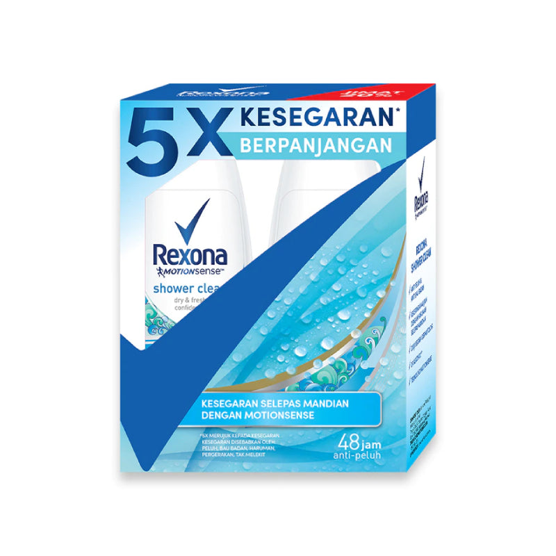 Rexona Women Shower Clean Roll On 50ml - DoctorOnCall Farmasi Online