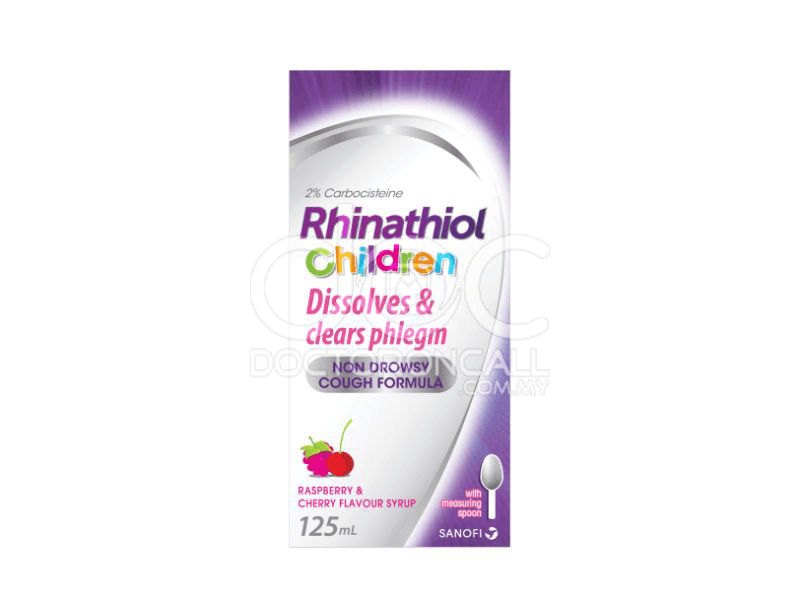 Rhinathiol Children Syrup 125ml - DoctorOnCall Online Pharmacy