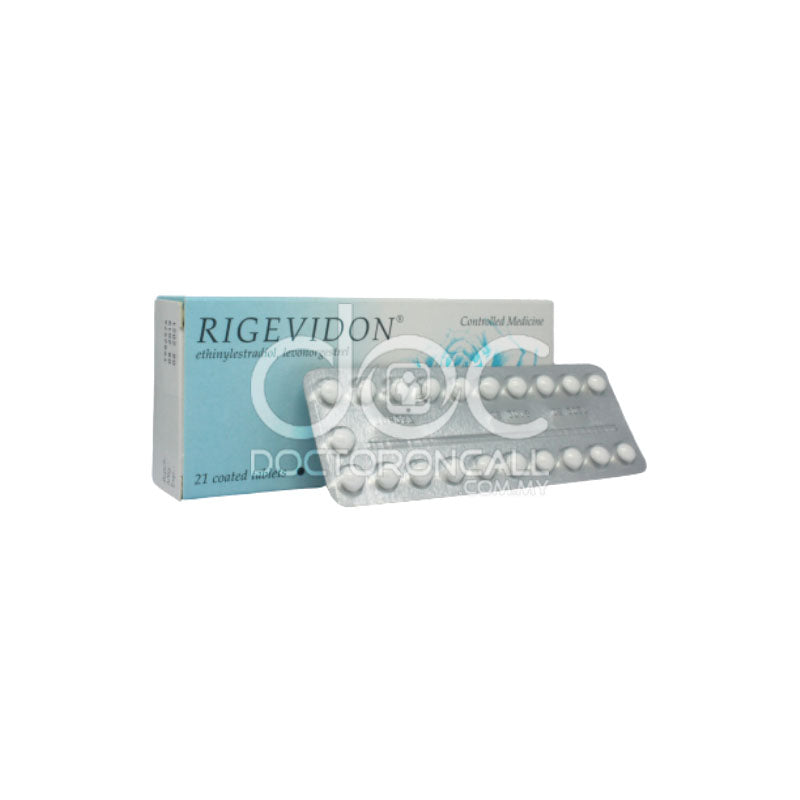 Rigevidon Tablet 21s - DoctorOnCall Farmasi Online