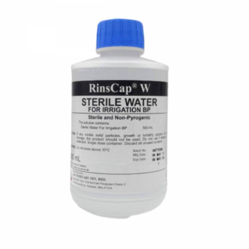 Rinscap W Irrigation Sterile Water 500ml - DoctorOnCall Online Pharmacy