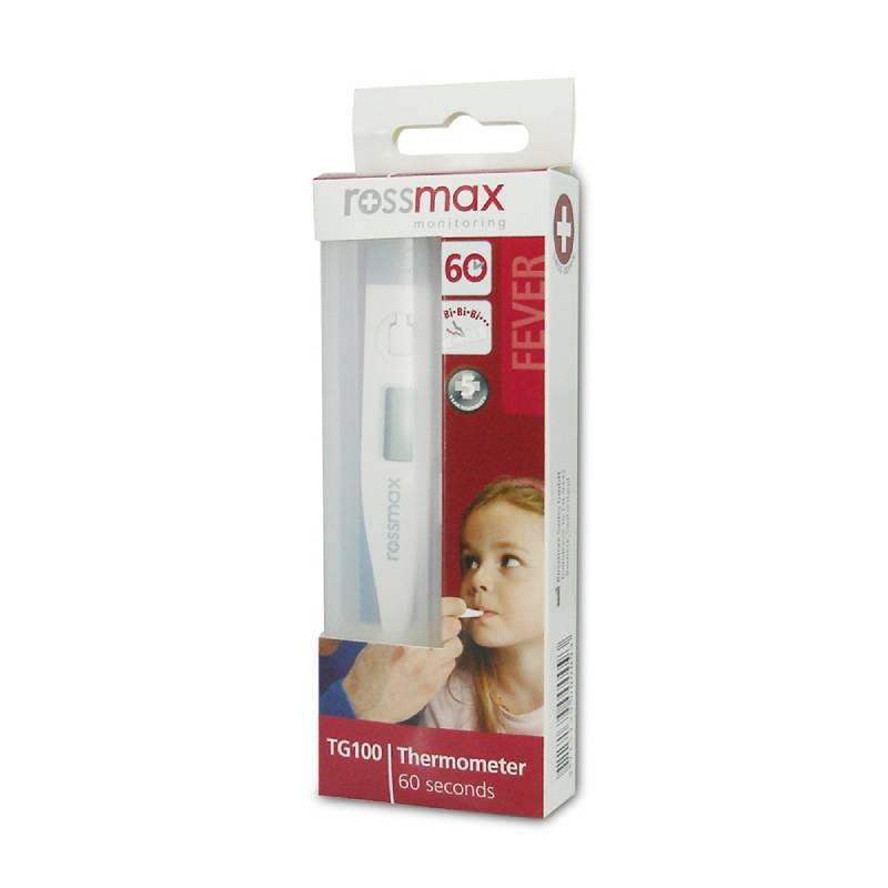 Rossmax Digital Thermometer (TG120/TG100) - 1s - DoctorOnCall Farmasi Online