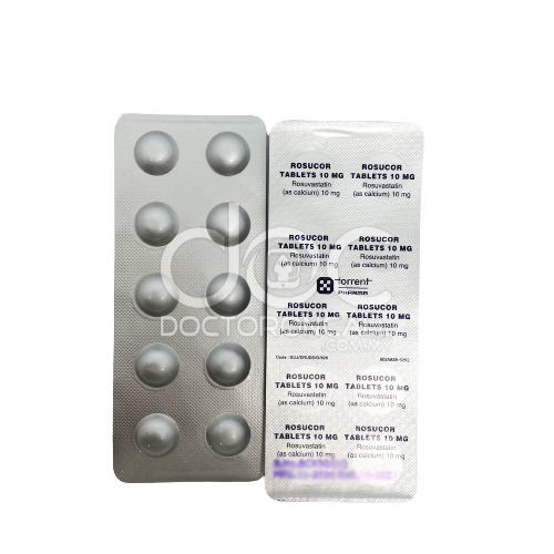 Rosucor 10mg Tablet 30s - DoctorOnCall Farmasi Online