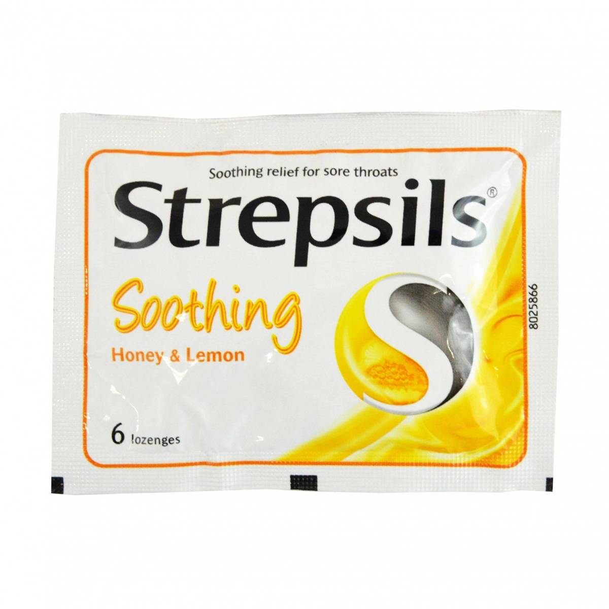 Strepsils Soothing Honey & Lemon Pouch 6s - DoctorOnCall Farmasi Online