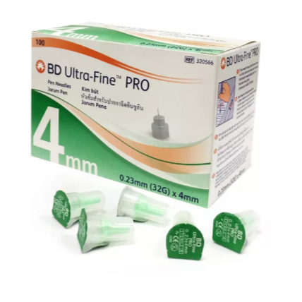 BD Ultra-Fine Pro (4mm x 32g) Needle 100s - DoctorOnCall Online Pharmacy