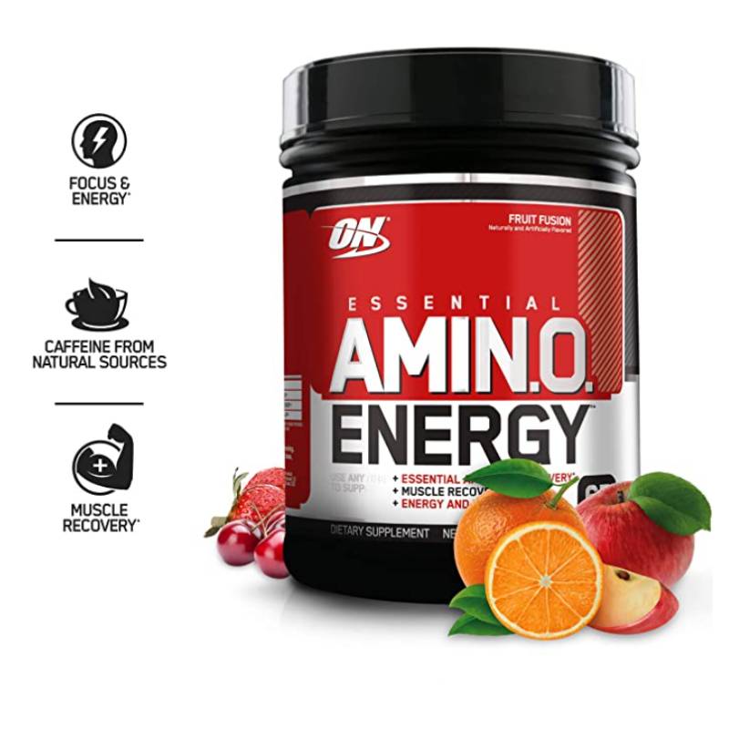 Optimum Nutrition Essential Amino Energy Fruit Fusion Powder 0.6lb - DoctorOnCall Online Pharmacy