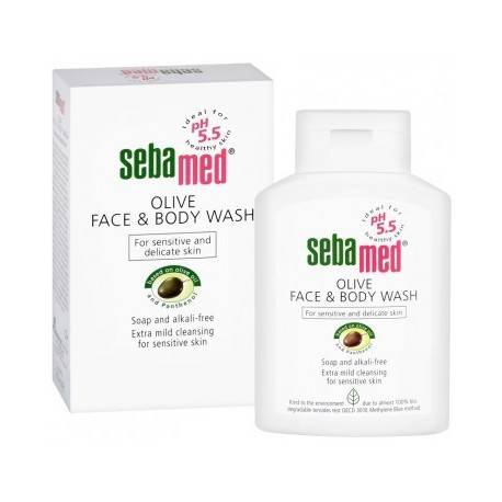 Sebamed Olive Face & Body Wash 200ml - DoctorOnCall Farmasi Online