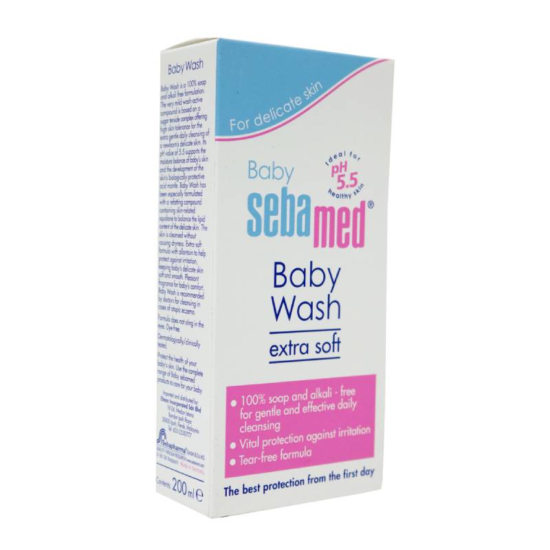 Sebamed Baby Wash Extra Soft 200ml - DoctorOnCall Farmasi Online