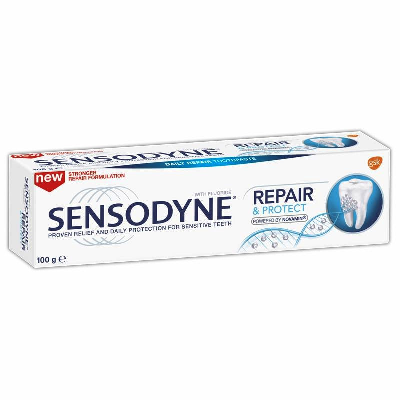 Sensodyne Repair & Protect Toothpaste-Ada ketulan pada lidah