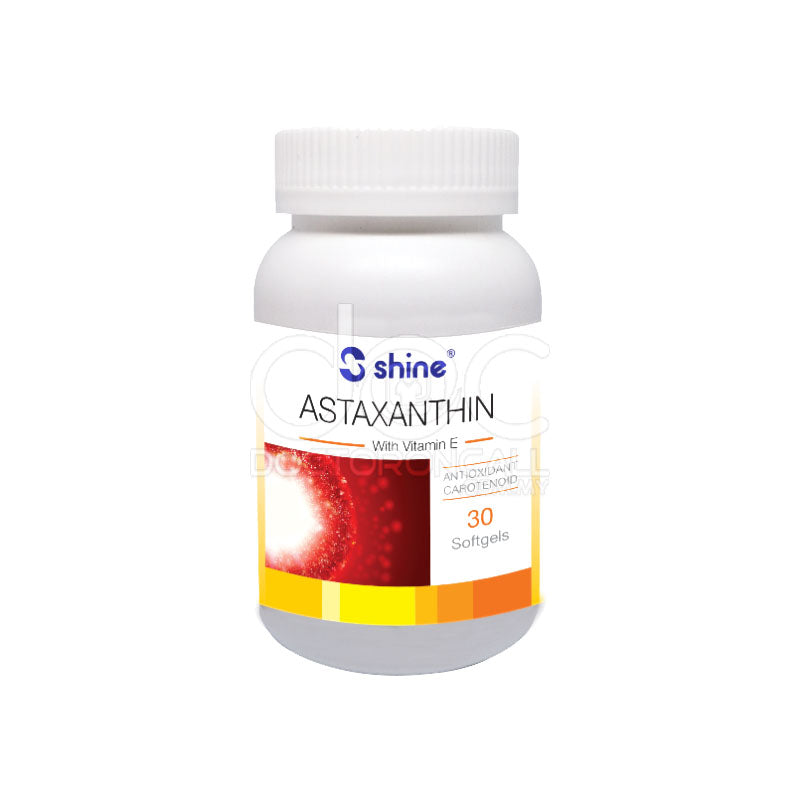 Shine Astaxanthin Tablet 30s - DoctorOnCall Farmasi Online