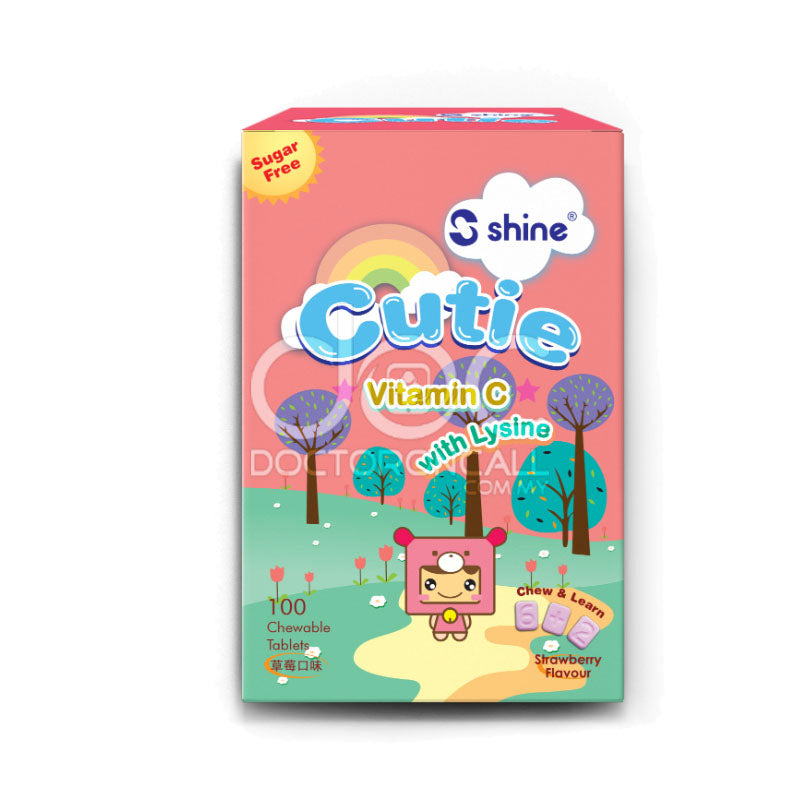 Shine Cutie Chewable Tablet 100s - DoctorOnCall Online Pharmacy