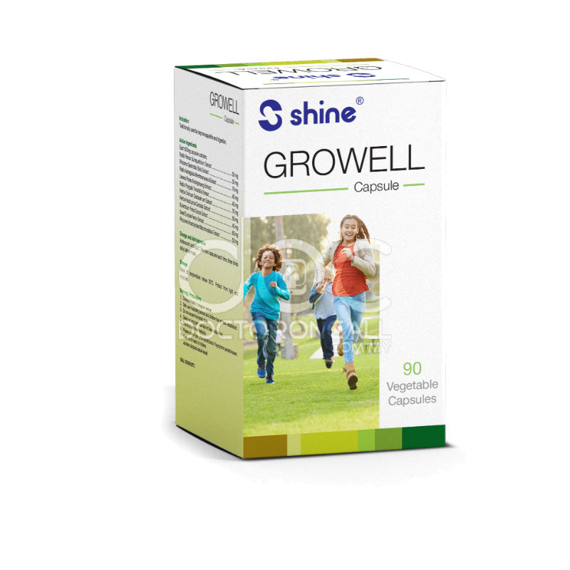 Shine Growell Capsule 90s + 30s - DoctorOnCall Farmasi Online