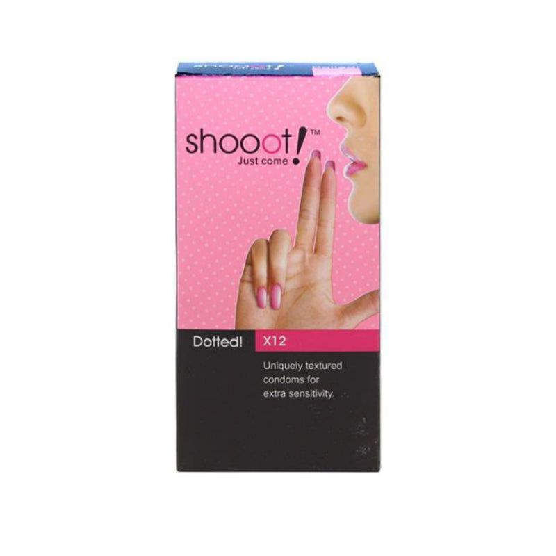 Shooot Dotted Condom 3s - DoctorOnCall Farmasi Online