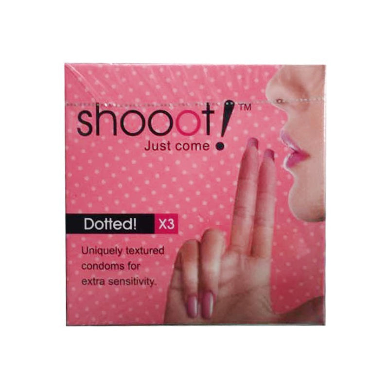 Shooot Dotted Condom 3s - DoctorOnCall Online Pharmacy