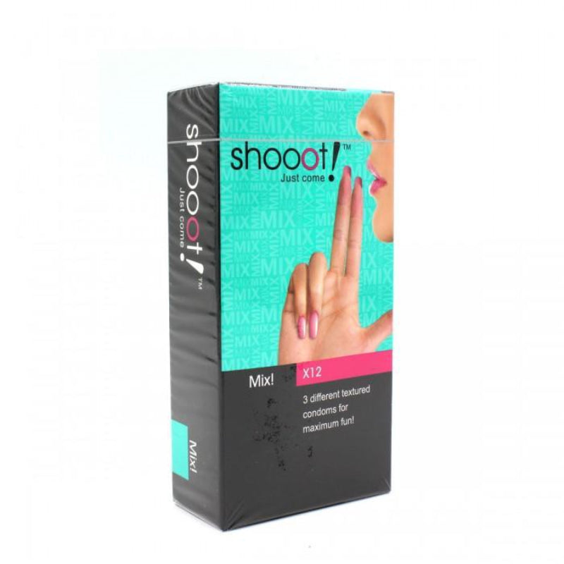 Shooot Mix Condom 12s - DoctorOnCall Farmasi Online