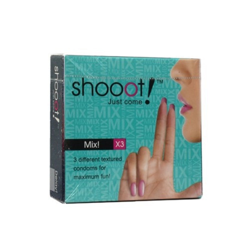 Shooot Mix Condom 12s - DoctorOnCall Farmasi Online