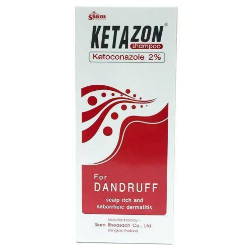 Siam Ketazon Ketoconazole 2% Shampoo - 100ml - DoctorOnCall Farmasi Online