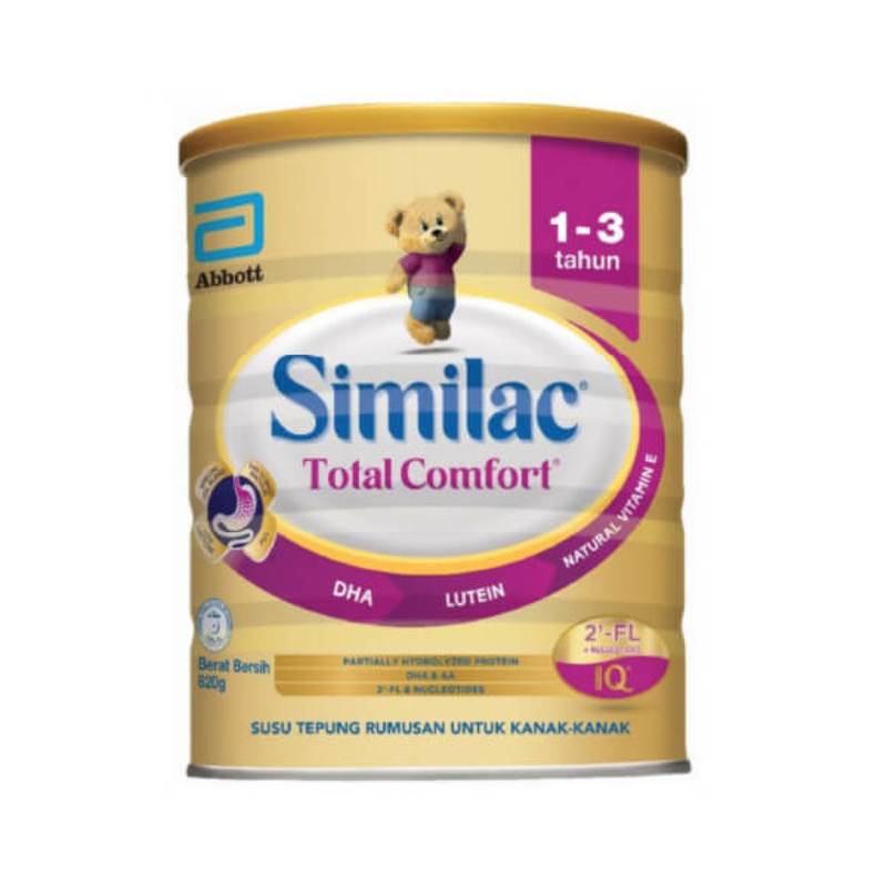 Similac Total Comfort (1-3 Tahun) Milk Powder 820g - DoctorOnCall Farmasi Online