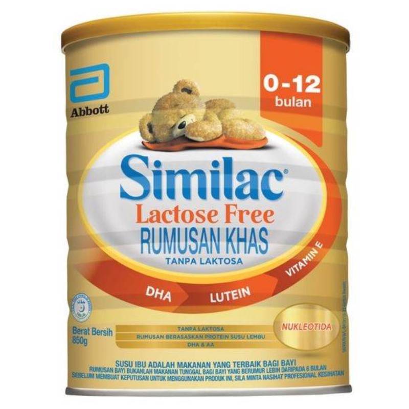 Similac LF (0-12 Month) Formula Milk 850g - DoctorOnCall Farmasi Online