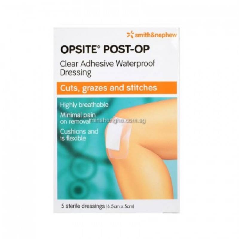 Smith & Nephew Opsite Waterproof (6.5cmx5cm) - 2s - DoctorOnCall Farmasi Online