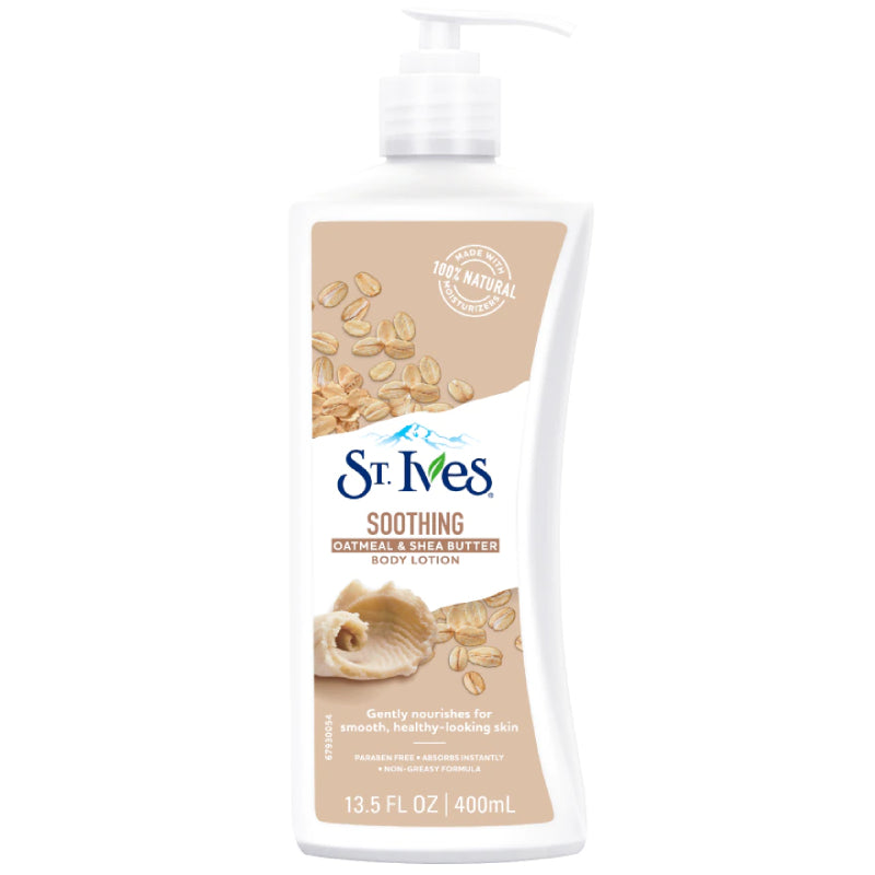St.Ives Oatmeal & Shea Butter Body Lotion 400ml - DoctorOnCall Farmasi Online