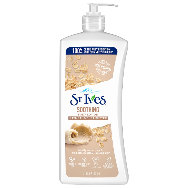 St.Ives Oatmeal & Shea Butter Body Lotion 621ml - DoctorOnCall Farmasi Online