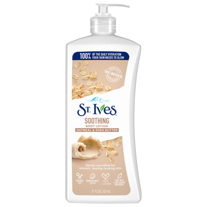 St.Ives Oatmeal & Shea Butter Body Lotion 400ml - DoctorOnCall Farmasi Online