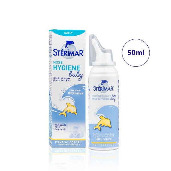 Sterimar Nose Hygiene Baby Sea Water Spray 100ml - DoctorOnCall Farmasi Online