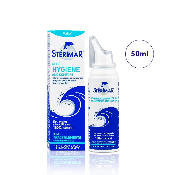 Sterimar Nose Hygiene and Comfort Adult Sea Water Spray 100ml - DoctorOnCall Farmasi Online