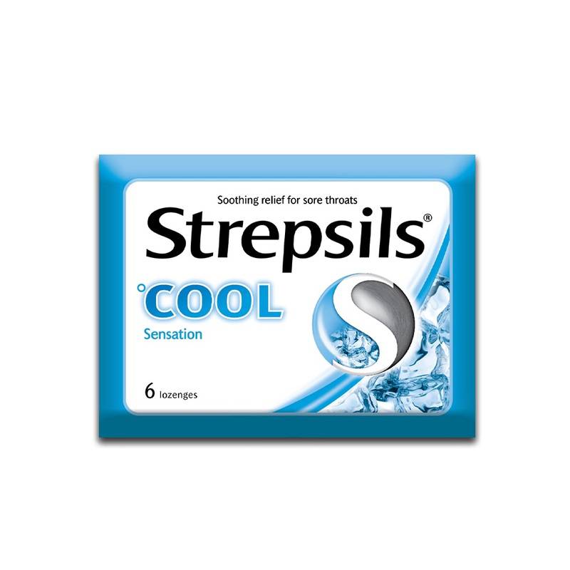 Strepsils Cool Lozenges 6s - DoctorOnCall Farmasi Online