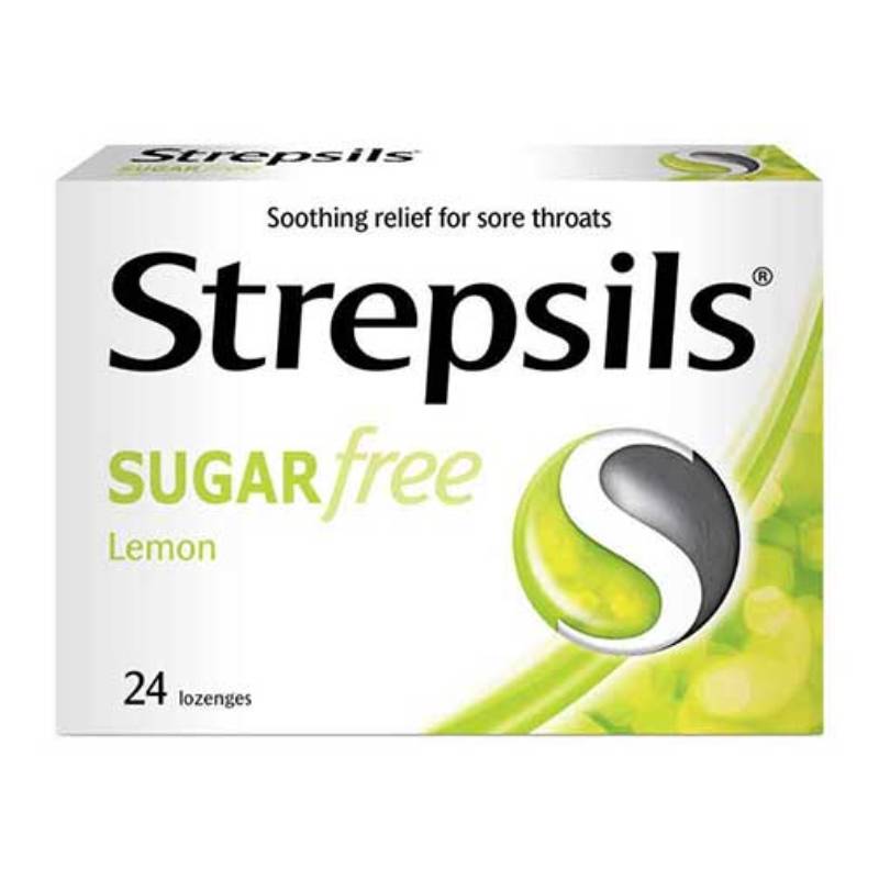 Strepsils Lemon Sugar Free 24s - DoctorOnCall Farmasi Online